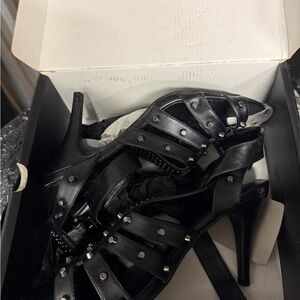 Torrid Black Studded Heels